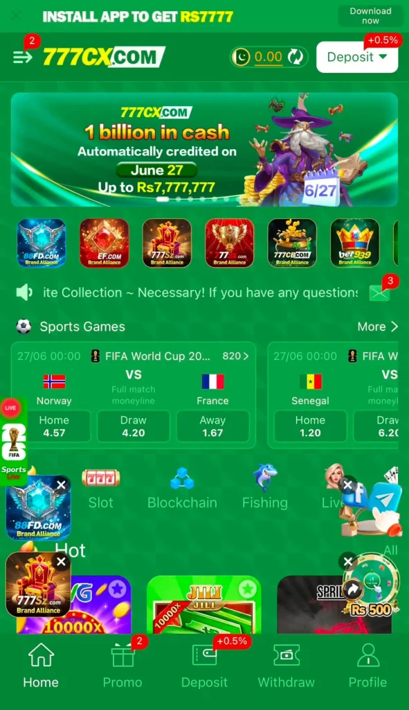 777CX Game