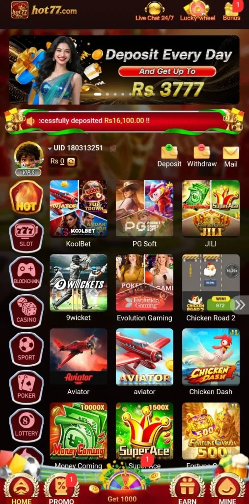 Hot77 Game