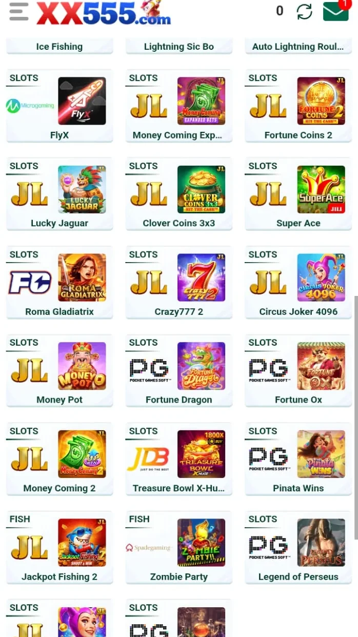 XX555 Game